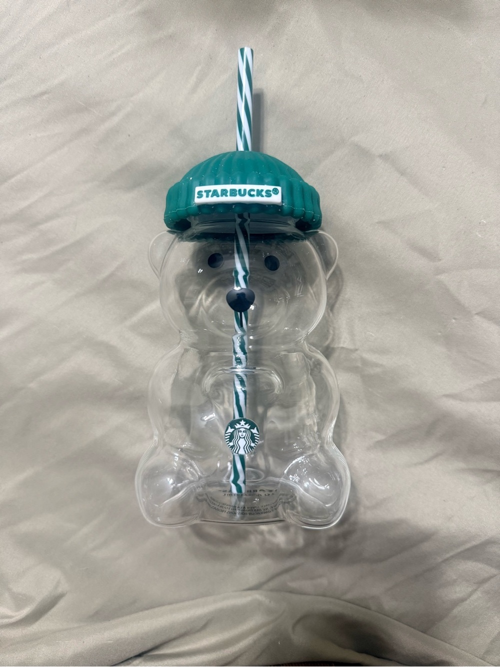 Starbucks Bearista Glass Bear Cup Tumbler Viral Limited Edition - Picture 3 of 4